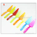 ZP-012 popular colorful transparent PS material cake shovel